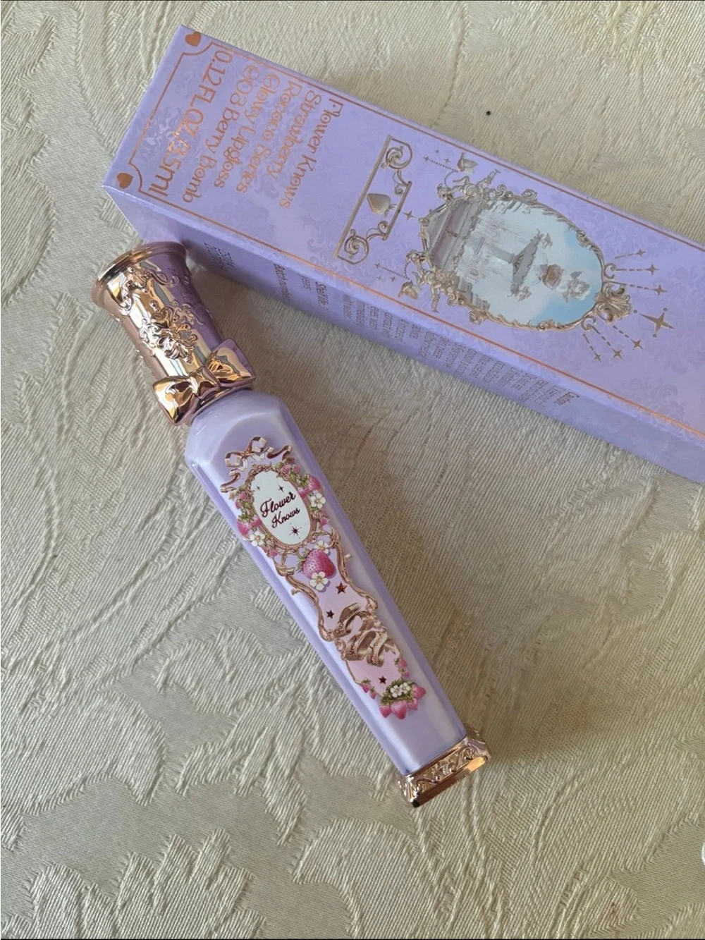 Flower Knows Strawberry Rococo Lipgloss Berry Bomb G03 BNIB